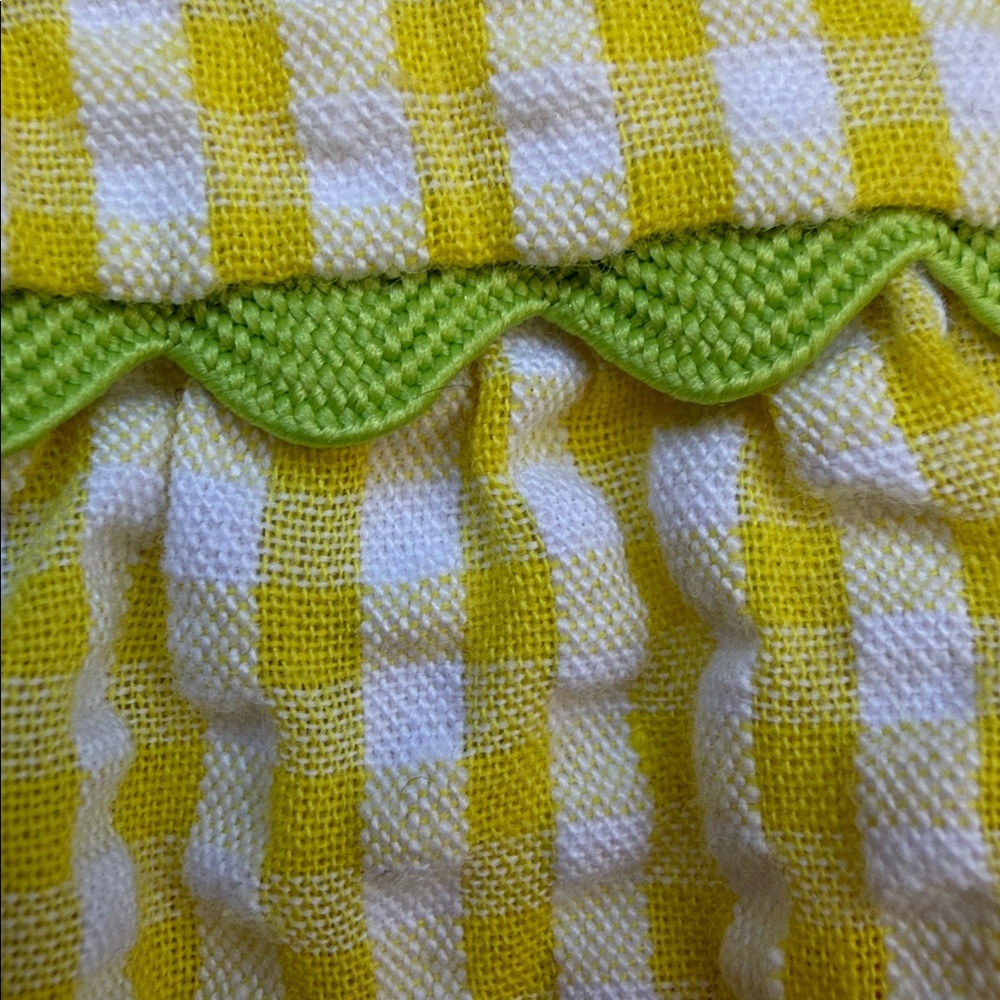 🦋EMILY ROSE Dress Yellow Gingham Pink Butterflies 4T - Picture 7 of 11